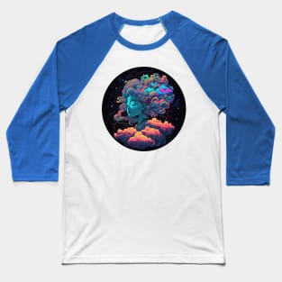 Cloud Goddess Aphrodite Baseball T-Shirt